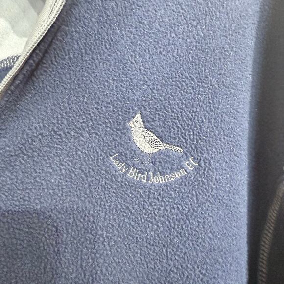 Antigua Navy Quarter Zip Pullover Sweater Sz XL - Picture 4 of 14